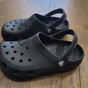 CROCS Kids Black Water Shoes